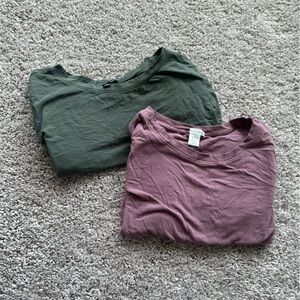 Fashion Nova Cropped Long Sleeve Tops